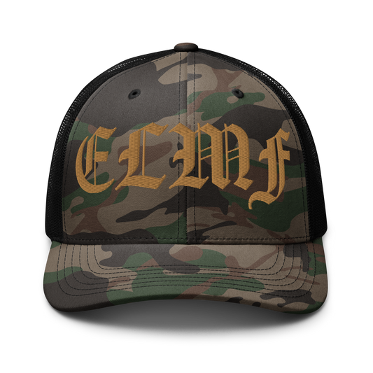 CAMO TRUCKER HAT