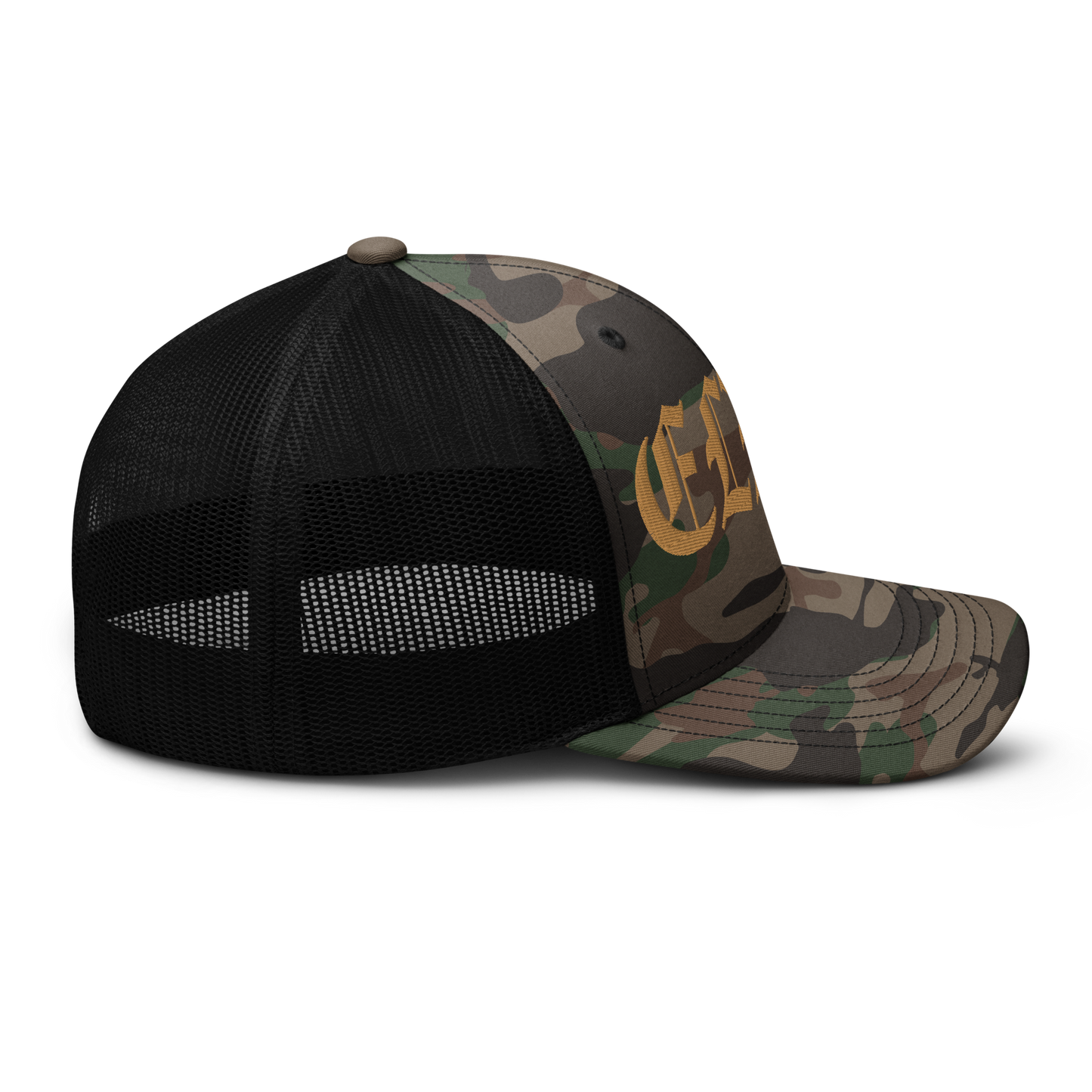 CAMO TRUCKER HAT