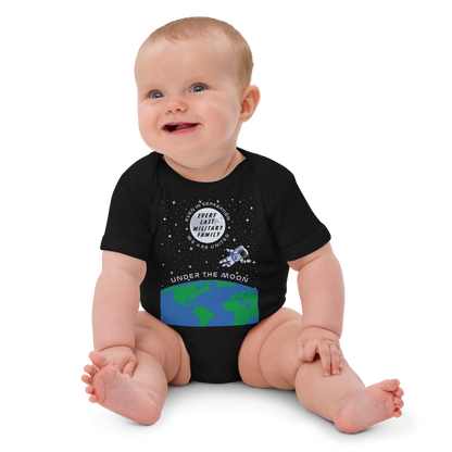 UNDER THE MOON ORGANIC BABY ONESIE